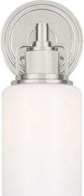 Ashford One Light Bath in Polished Nickel | Polished Nickel
