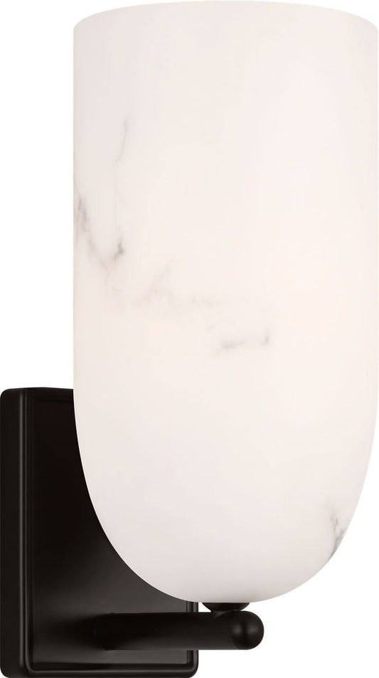 Savina One Light Wall Sconce in Aged Iron | Aged Iron