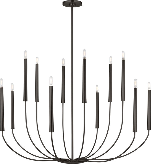 Lois 12 Light Chandelier in Aged Iron | Aged Iron