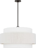 Belaro Four Light Hanging Shade in Aged Iron | Aged Iron