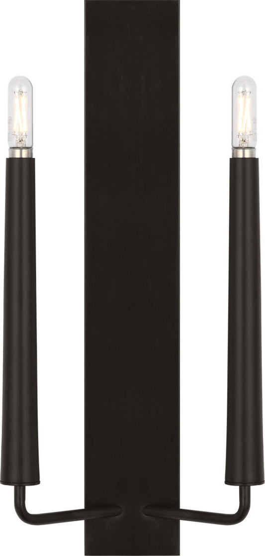 Lois Two Light Wall Sconce in Aged Iron | Aged Iron