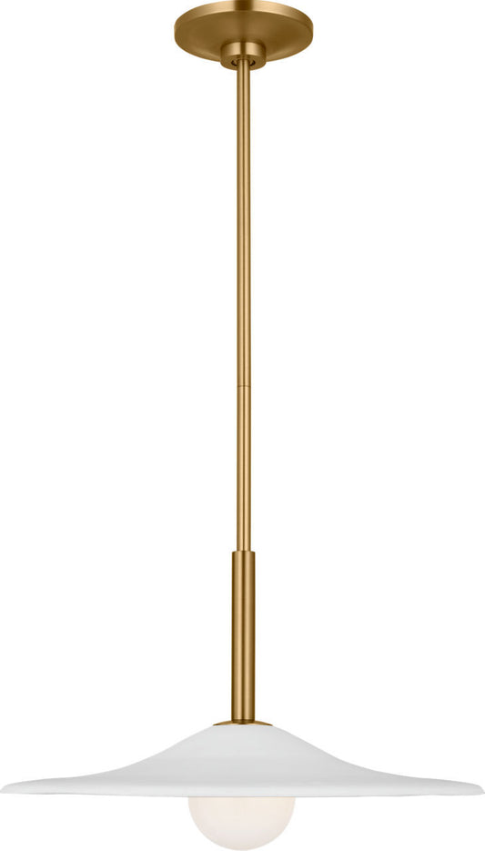 Endicott LED Pendant in Burnished Brass | Burnished Brass