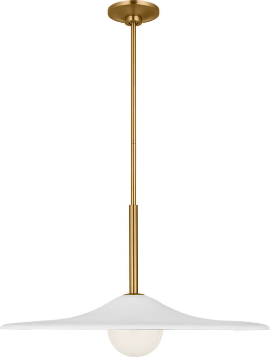 Endicott LED Pendant in Burnished Brass | Burnished Brass
