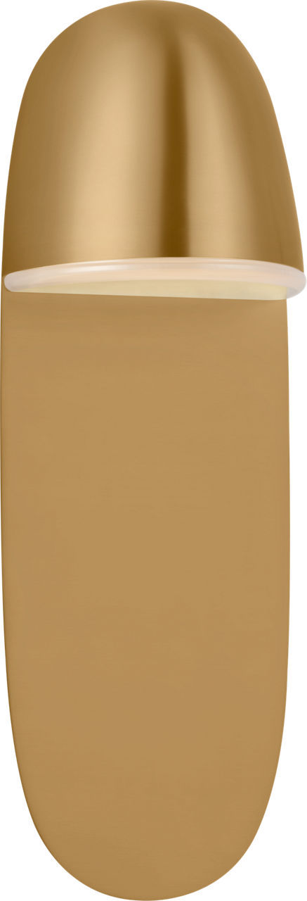 Axel LED Wall Sconce in Burnished Brass | Burnished Brass