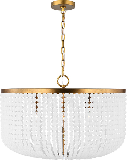 Bellecour Eight Light Chandelier in Vintage Gild | Vintage Gild