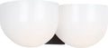 Cheverny Two Light Bath in Aged Iron | Aged Iron