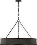 Ritz Eight Light Chandelier in Aged Iron | Aged Iron