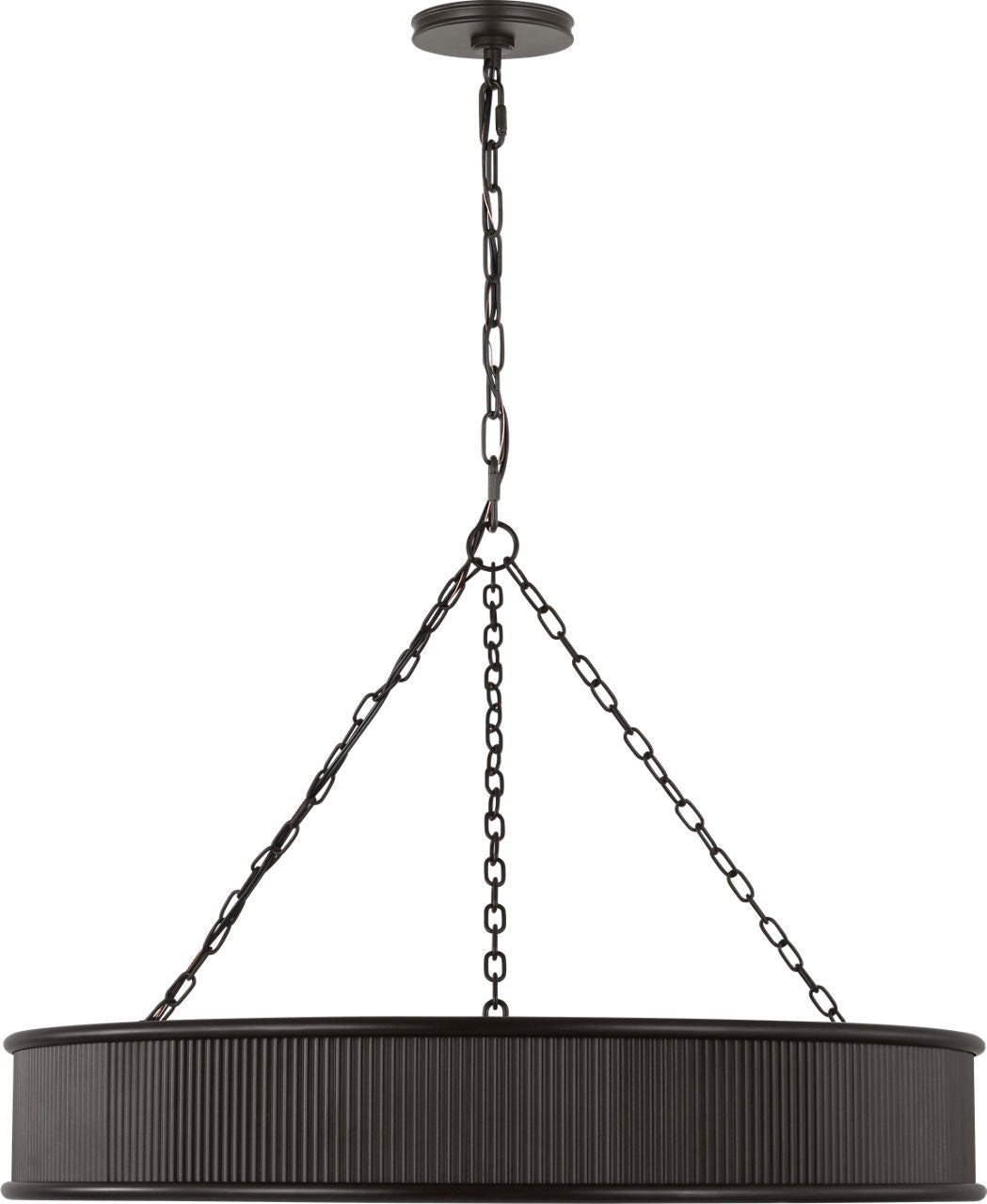Ritz Eight Light Chandelier in Aged Iron | Aged Iron