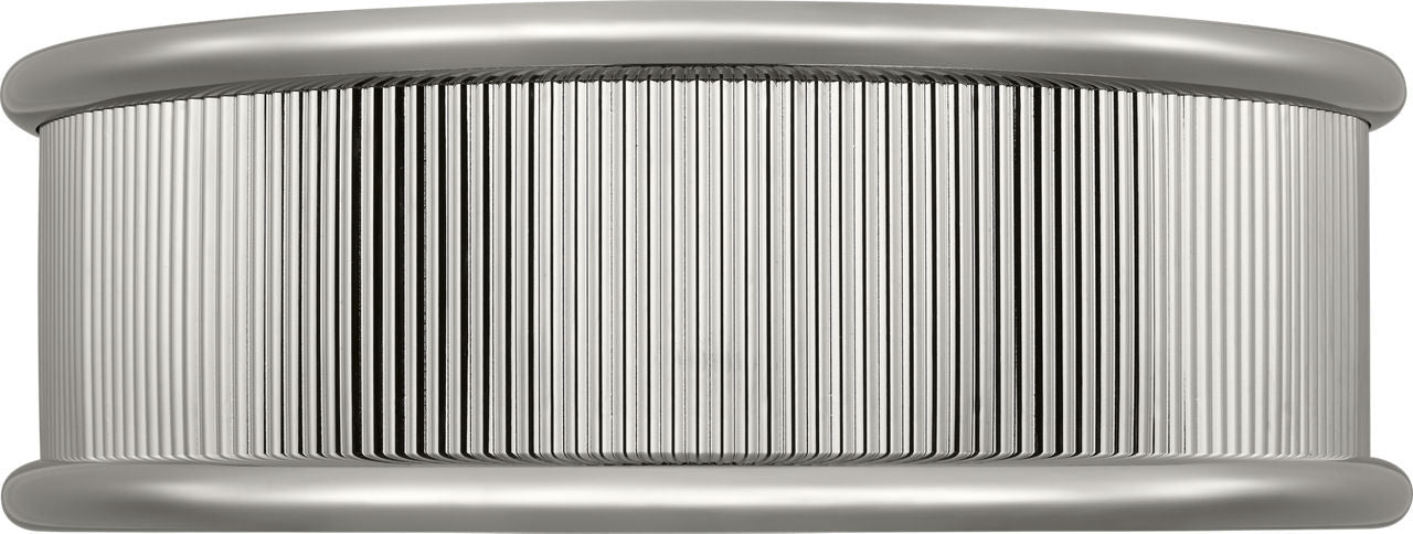 Ritz Five Light Flush Mount in Polished Nickel | Polished Nickel