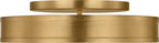 Dupont LED Semi Flush Mount in Gild | Gild