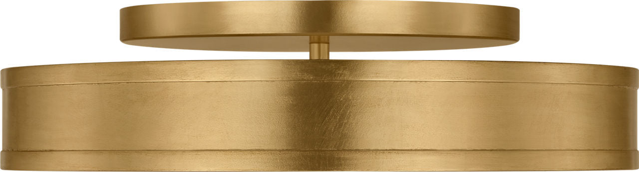 Dupont LED Semi Flush Mount in Gild | Gild