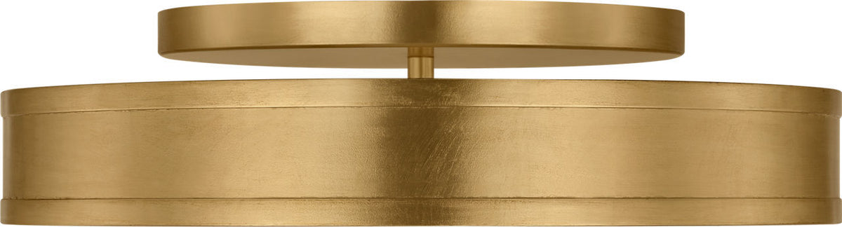 Dupont LED Semi Flush Mount in Gild | Gild