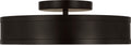 Dupont LED Semi Flush Mount in Aged Iron | Aged Iron
