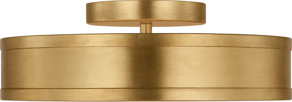 Dupont LED Semi Flush Mount in Gild | Gild