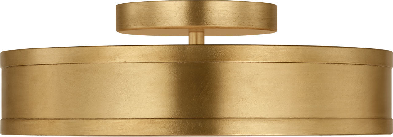 Dupont LED Semi Flush Mount in Gild | Gild