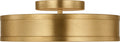 Dupont LED Semi Flush Mount in Gild | Gild