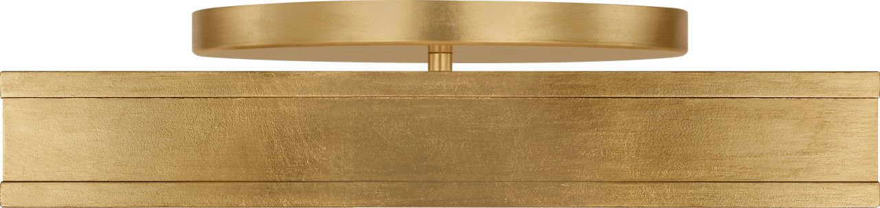 Dupont LED Semi Flush Mount in Gild | Gild