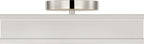 Dupont LED Semi Flush Mount in Polished Nickel | Polished Nickel