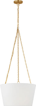 Herve Three Light Hanging Shade in Gild | Gild