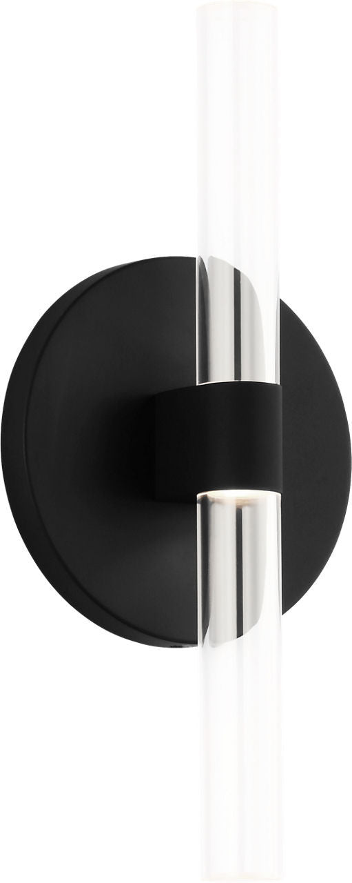 Silas LED Wall Sconce in Midnight Black | Midnight Black