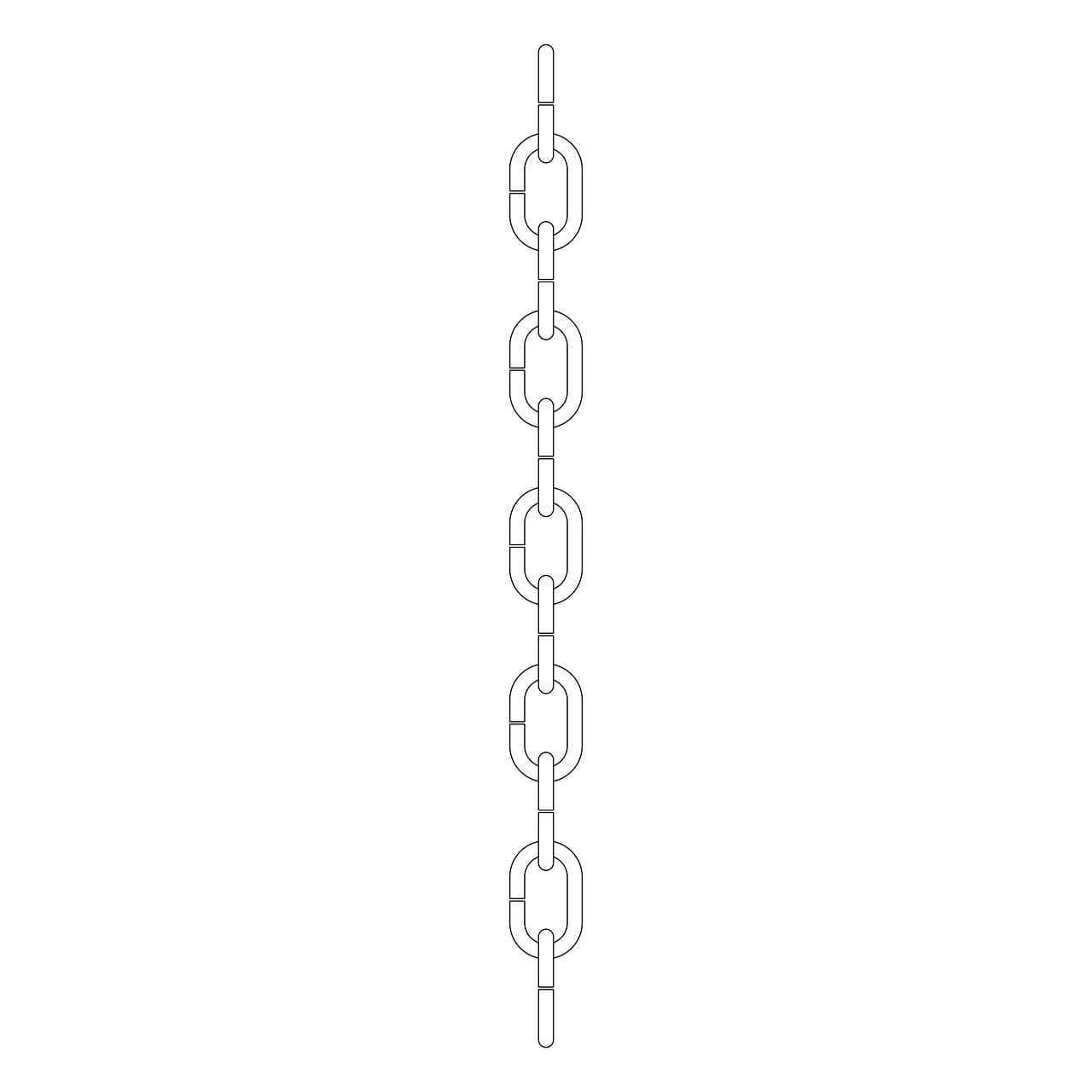 Accessory Chain in Classic Bronze