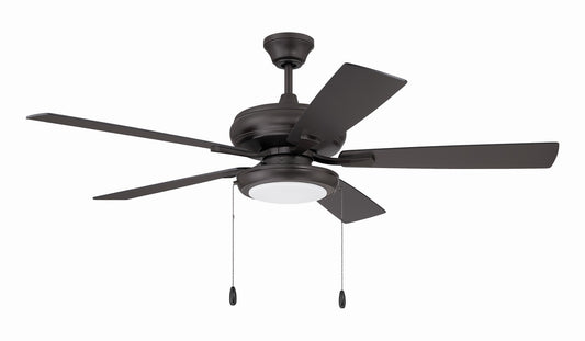 EOS Low Profile White 52" Ceiling Fan 52" Ceiling Fan in Classic Bronze
