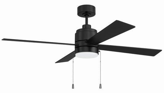 Energy Star McCoy 52" 4 Blade Ceiling Fan 52" Ceiling Fan in Flat Black