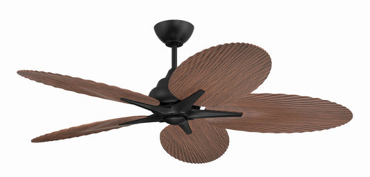 Getaway 52" 5-blade Outdoor Celing Fan 52" Ceiling Fan in Flat Black