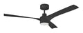 Craftmade - PHB52FB3 - 52" Ceiling Fan - Phoebe 52" In/Outdoor Ceiling Fan - Flat Black