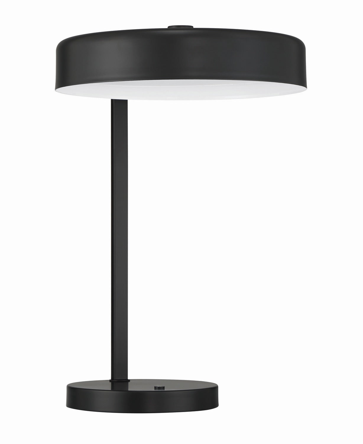 Keeva One Light Table Lamp in Flat Black