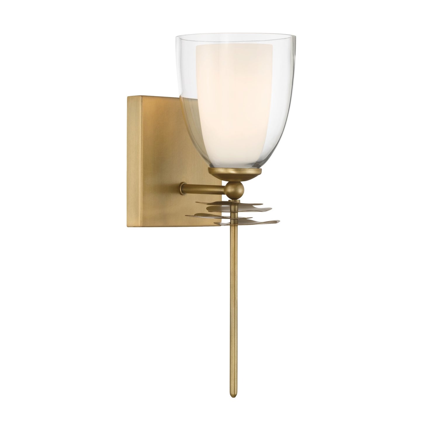 Elowen One Light Wall Sconce in Legacy Brass