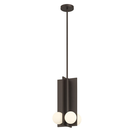 Vestra LED Pendant in Dark Bronze