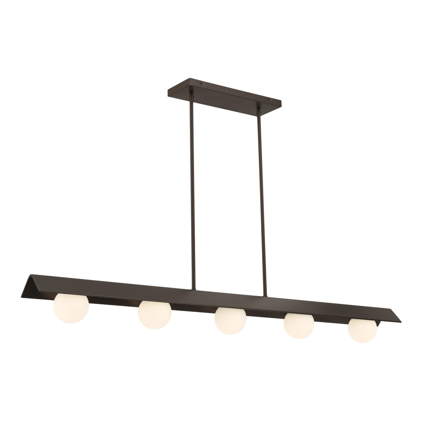Vestra LED Linear Chandelier in Dark Bronze