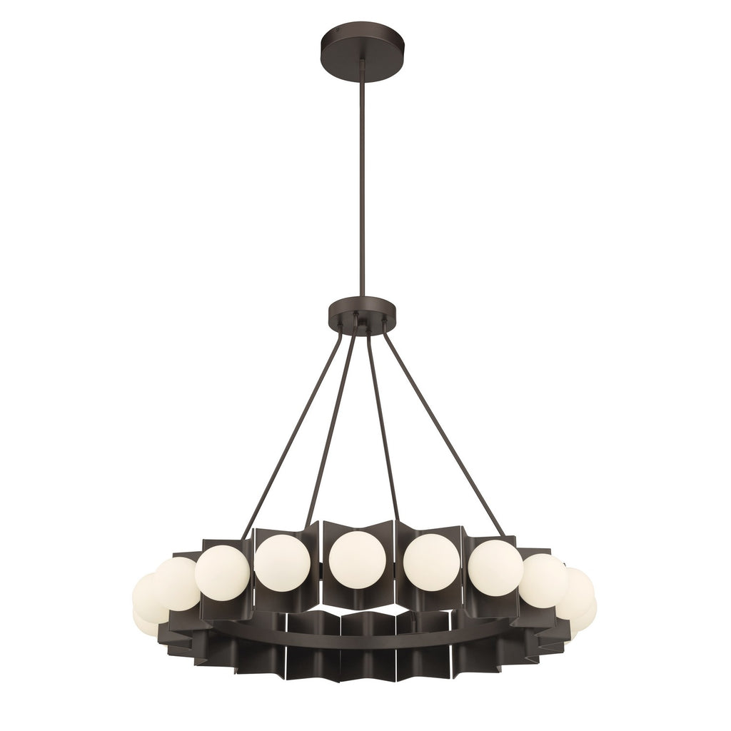 Vestra LED Pendant in Dark Bronze