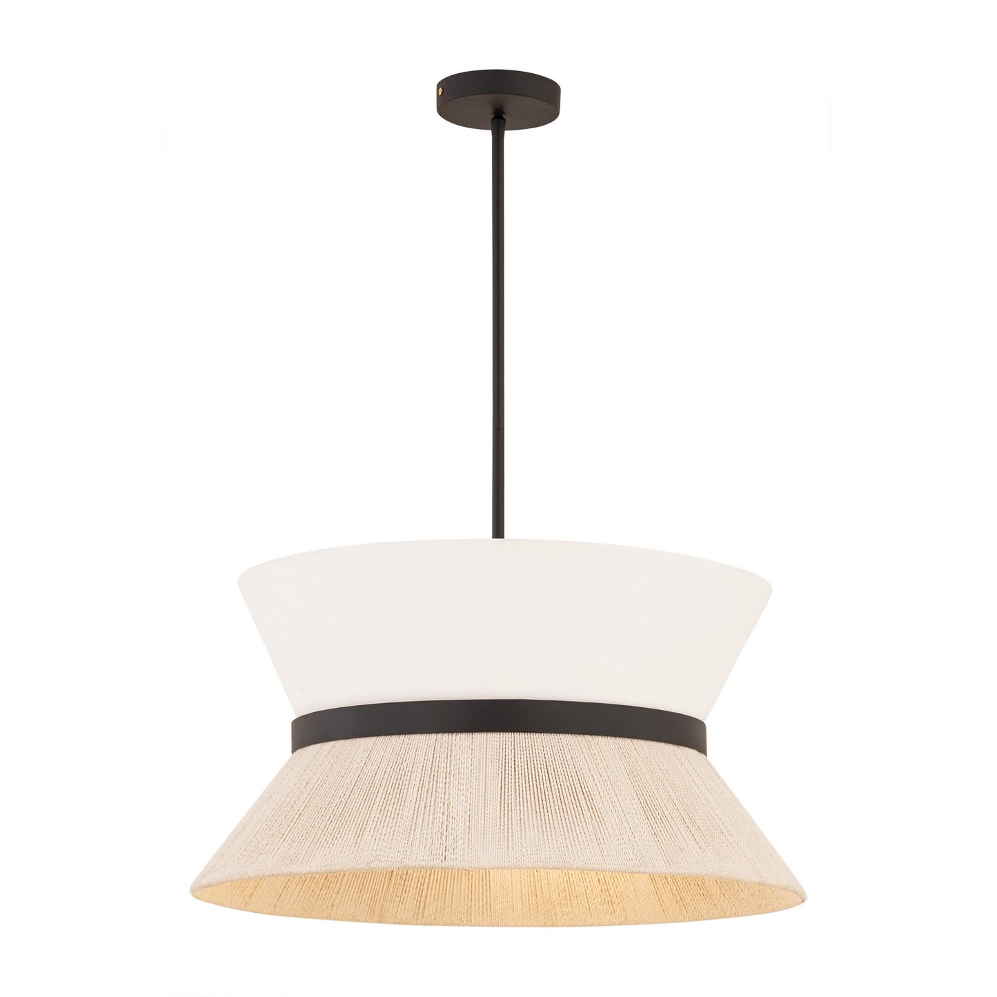 Aurellan Three Light Pendant in Plated Dark Bronze