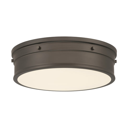 Marnex LED Flush Mount in Plated Dark Bronze