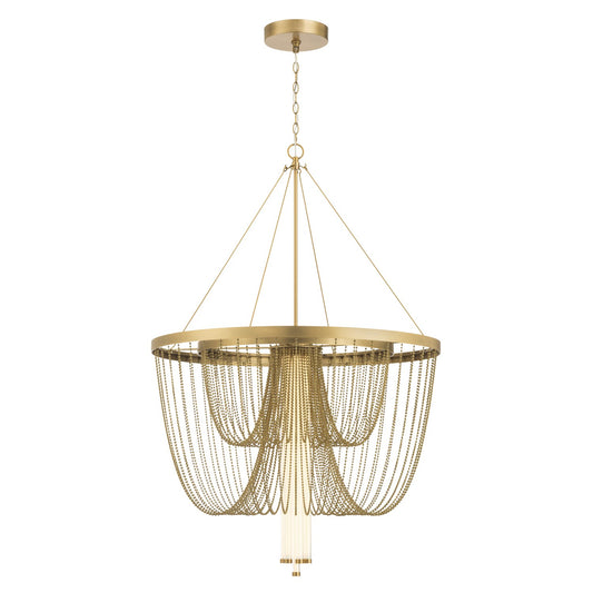 Jezelle LED Pendant in Legacy Brass