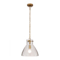 Sevara One Light Pendant in Legacy Brass