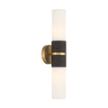 Linthor Two Light Wall Sconce in Legacy Brass