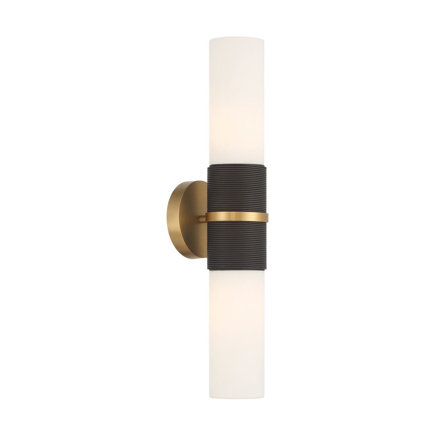 Linthor Two Light Wall Sconce in Legacy Brass