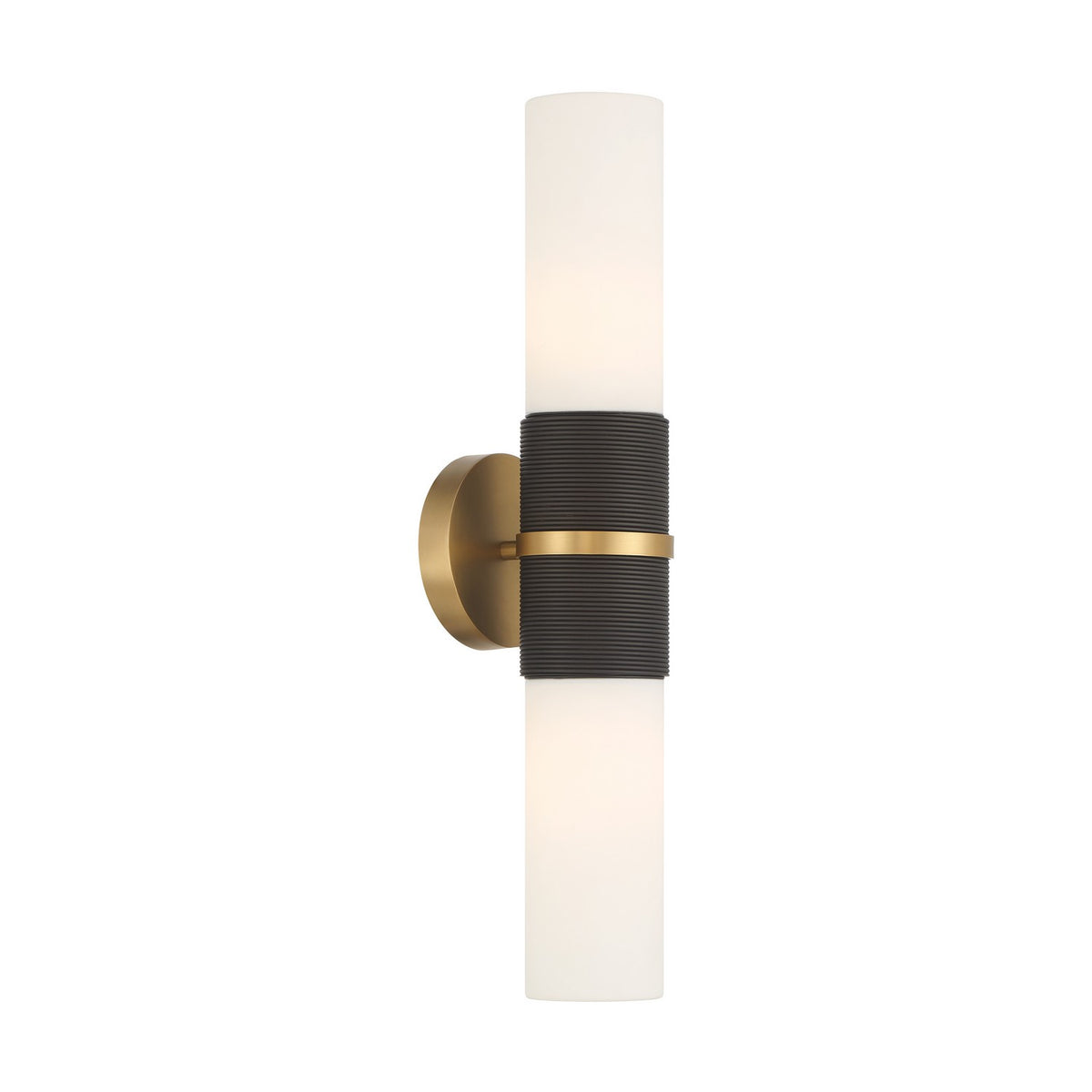 Linthor Two Light Wall Sconce in Legacy Brass