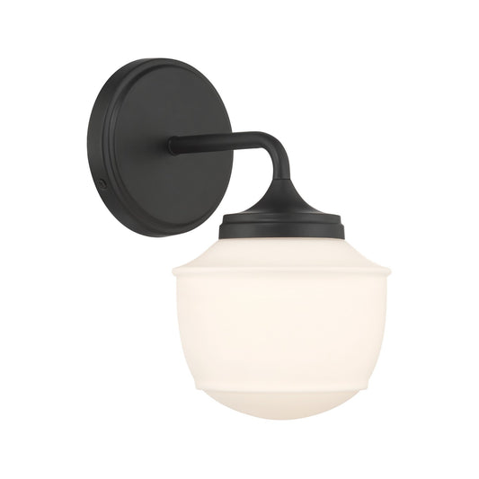 Cornwell One Light Bath Sconce in Dark Matte Black