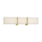 High Rise LED Bath Bar in Legacy Brass
