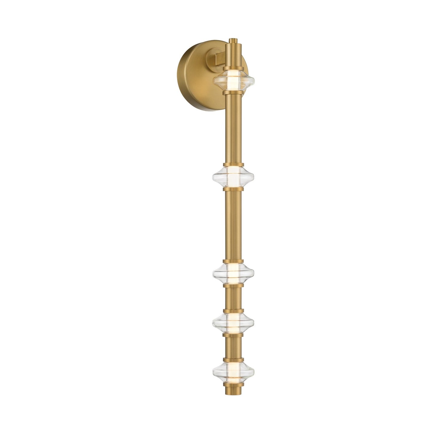 Pearl LED Wall Sconce in Legacy Brass