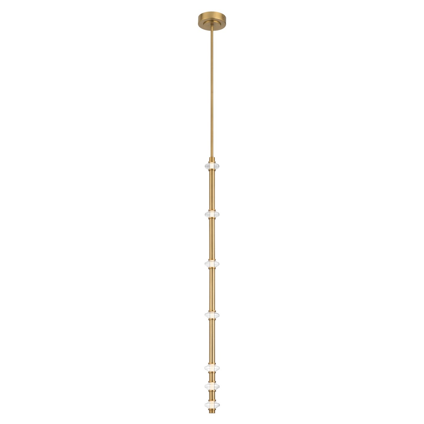 Pearl LED Mini Pendant in Legacy Brass