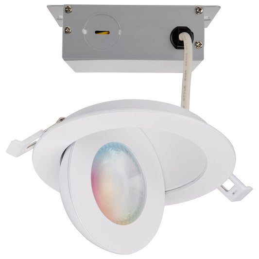 Satco - S11293R1 - LED Downlight - White