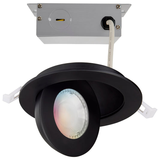 Satco - S11294R1 - LED Downlight - Black