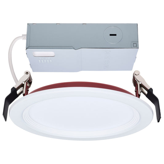 Satco - S11867R1 - LED Downlight - White / Red
