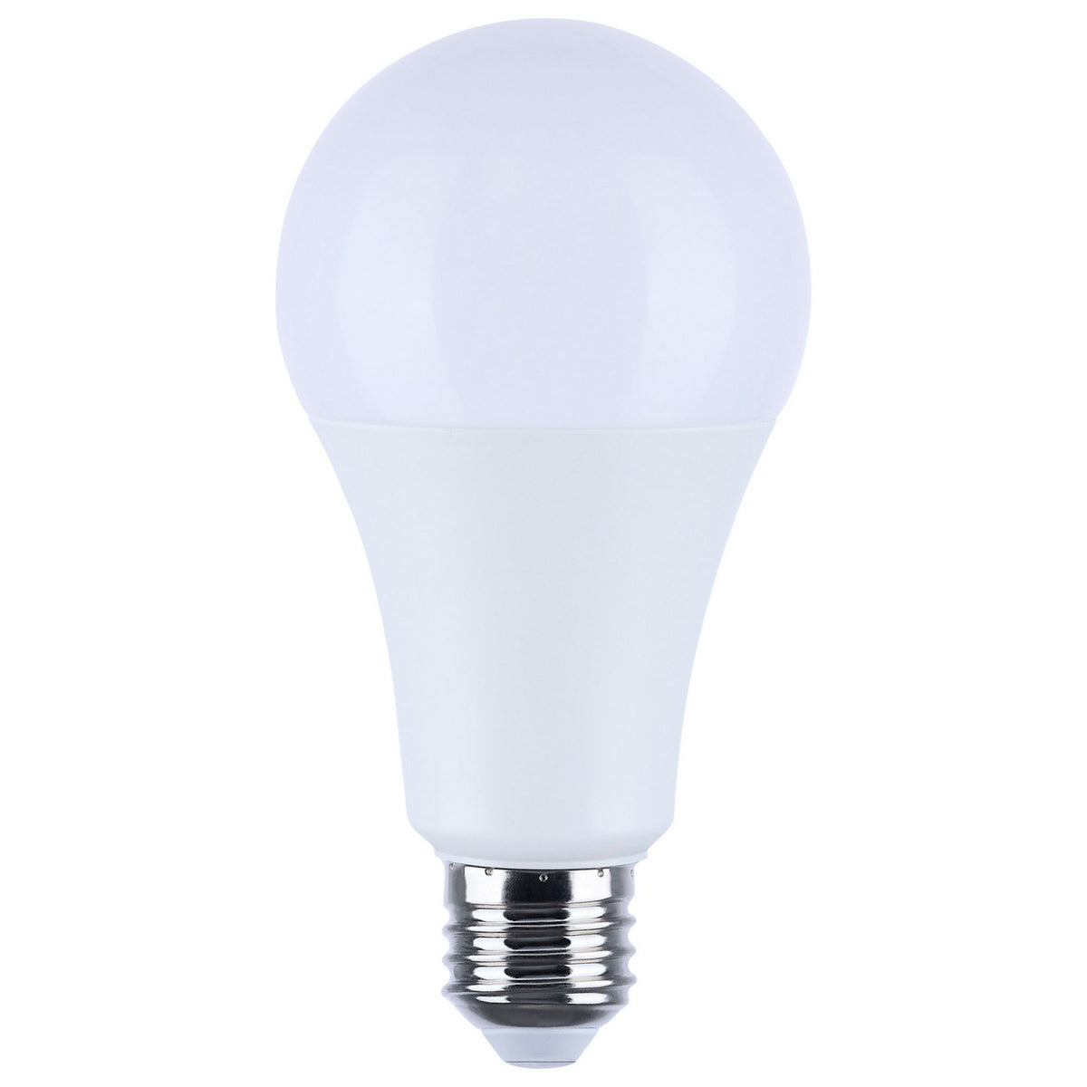 (4-Pack) Satco S11101 13W LED A21 A-Shape Bulb, E26 Base, 2700K, 1100 Lumens, White