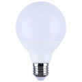(4-Pack) Satco S11102 10W LED G25 Globe Bulb, E26 Base, 2700K, 800 Lumens, White